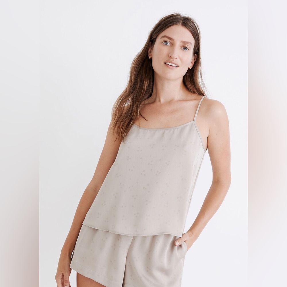 ❌// SOLD // Madewell Night Stars Satin Pajama Cami